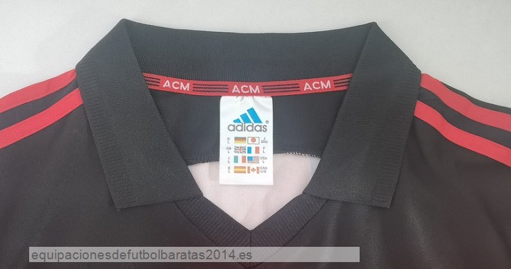 Nuevo 1ª Camiseta AC Milan Retro 2000 2002 Rojo Baratas